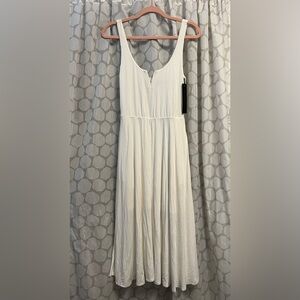 New House of Harlow 1960 White Long Dress